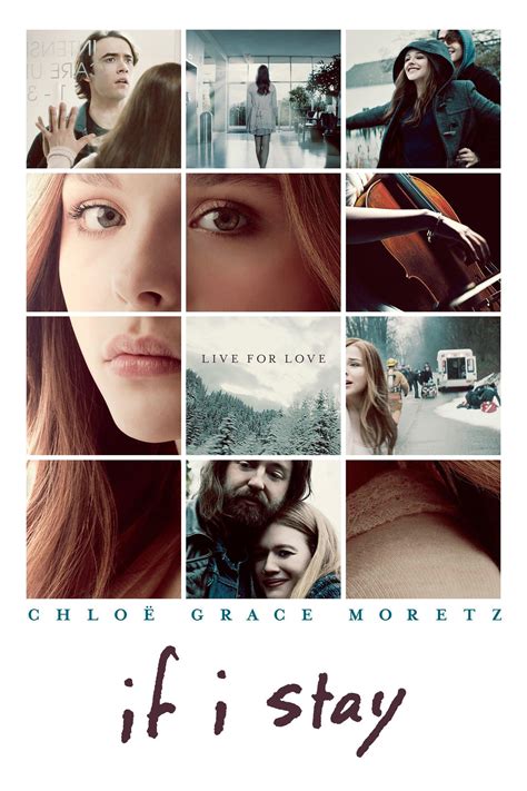 Movie poster for If I Stay, based on the 2000s YA book by Gayle Forman
