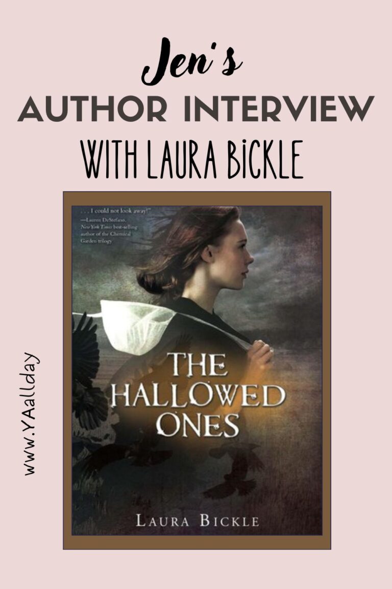 Cover of The Hallowed Ones on a pink background