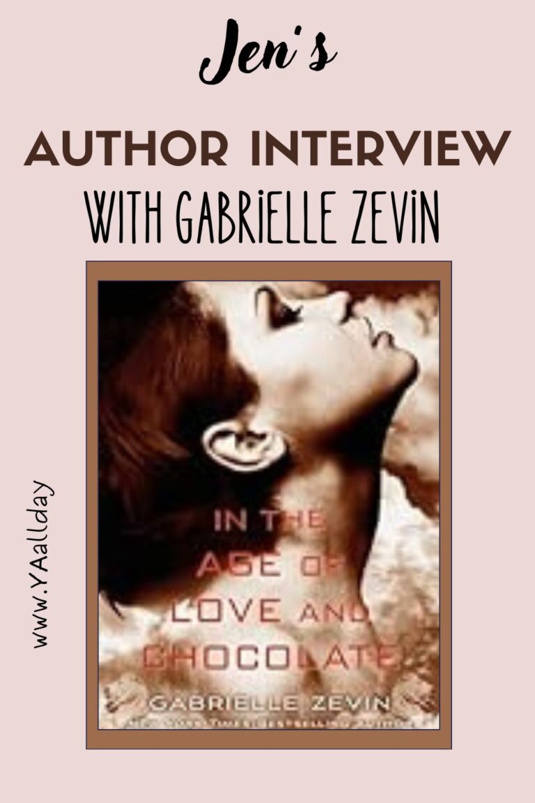 Cover of Age of Blood and Chocolate by Gabrielle Zevin on a pink background