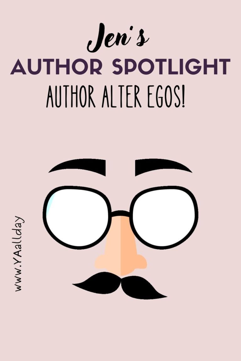 Glasses with a fake nose and mustache as part of my discussion of 2000s YA Author Pen Names and Alter Egos