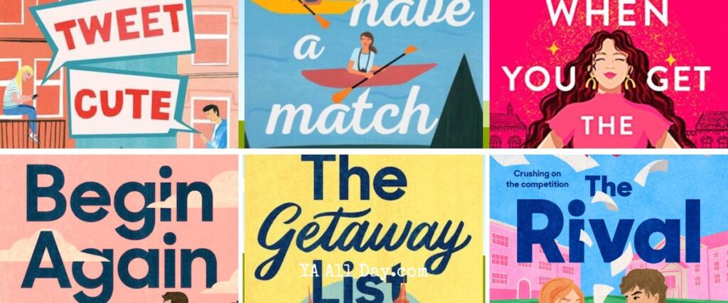 Gallery photo of all of Emma Lord's books up to 2025