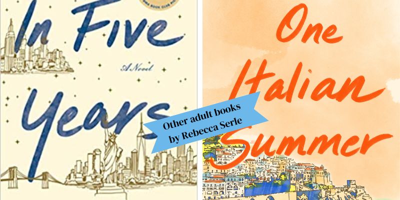 Collage of two adult books by Rebecca Serle