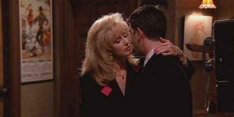 Ross from the show Friends kissing Chandler's mother. 