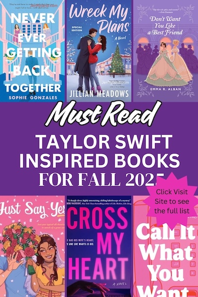 MUST READ TAYLOR SWIFT INSPIRED BOOKS