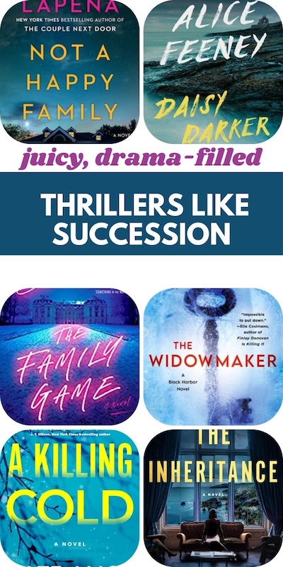 thrillers like succession. an original photo collage