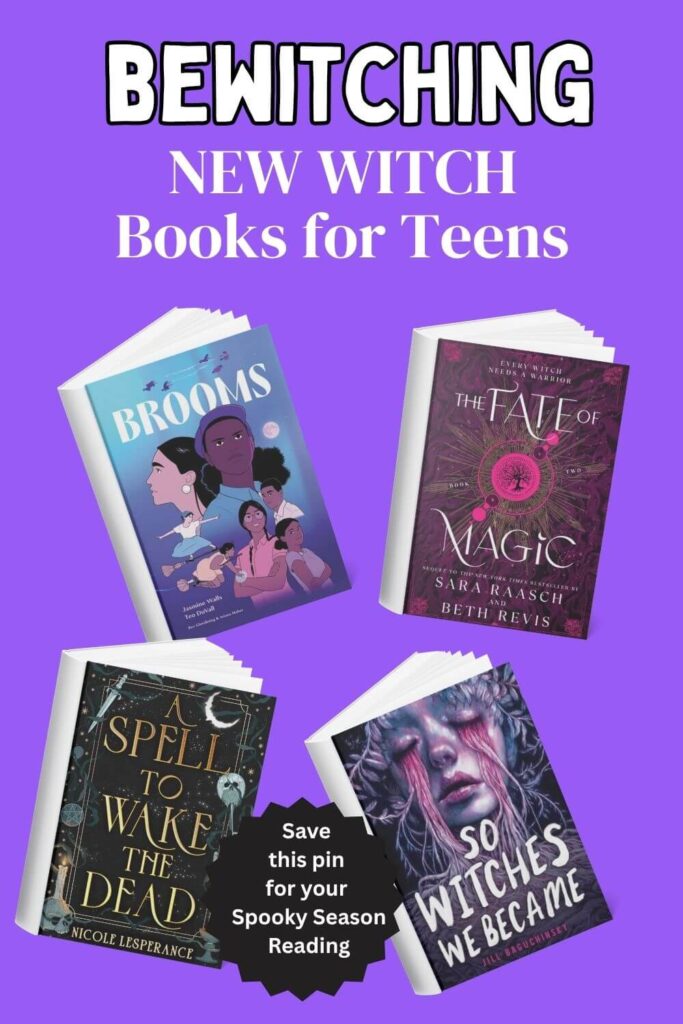 Four bewitching new witch books for teens scary books for teens