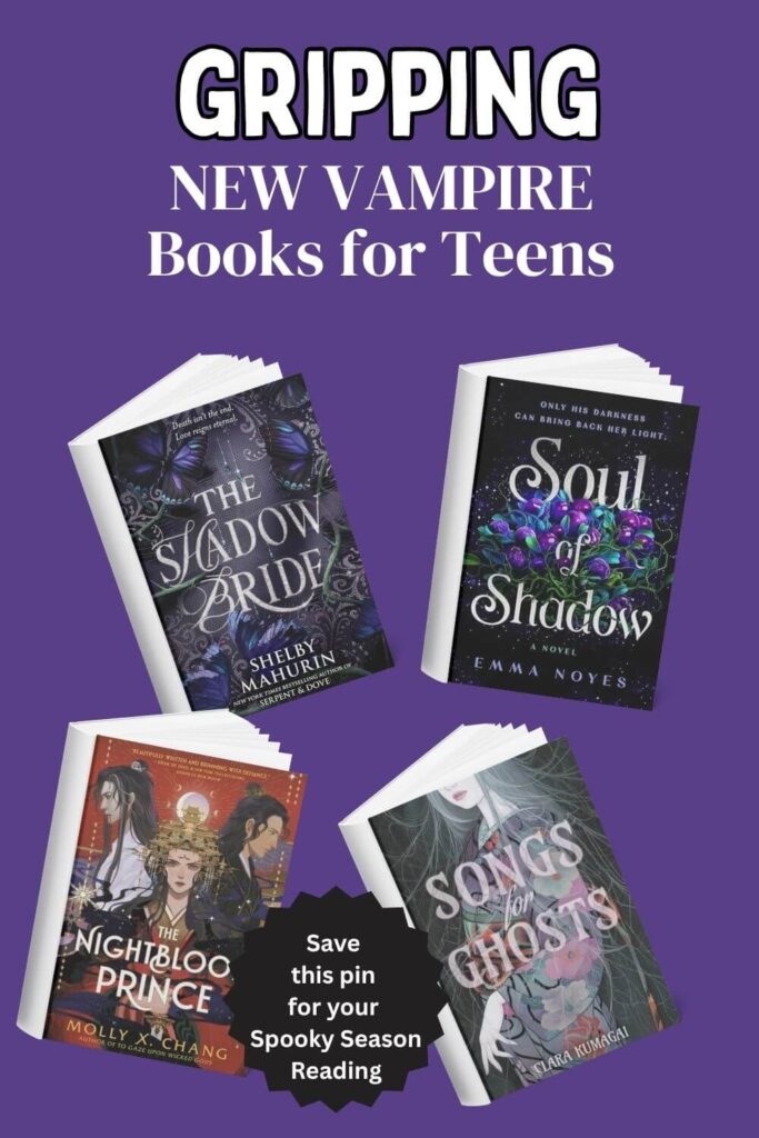 Four bewitching new vampire books for teens
