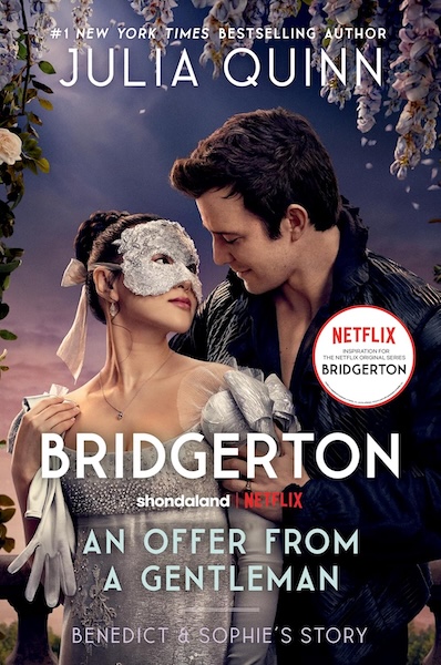 New Netflix tie in for An Offer From a Gentleman from Julia Quinn