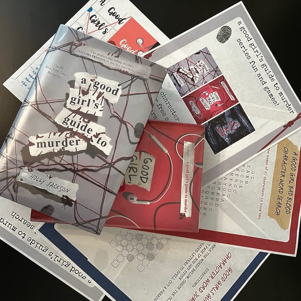 Photo of The Good Girls Guide series puzzle pack with the books
