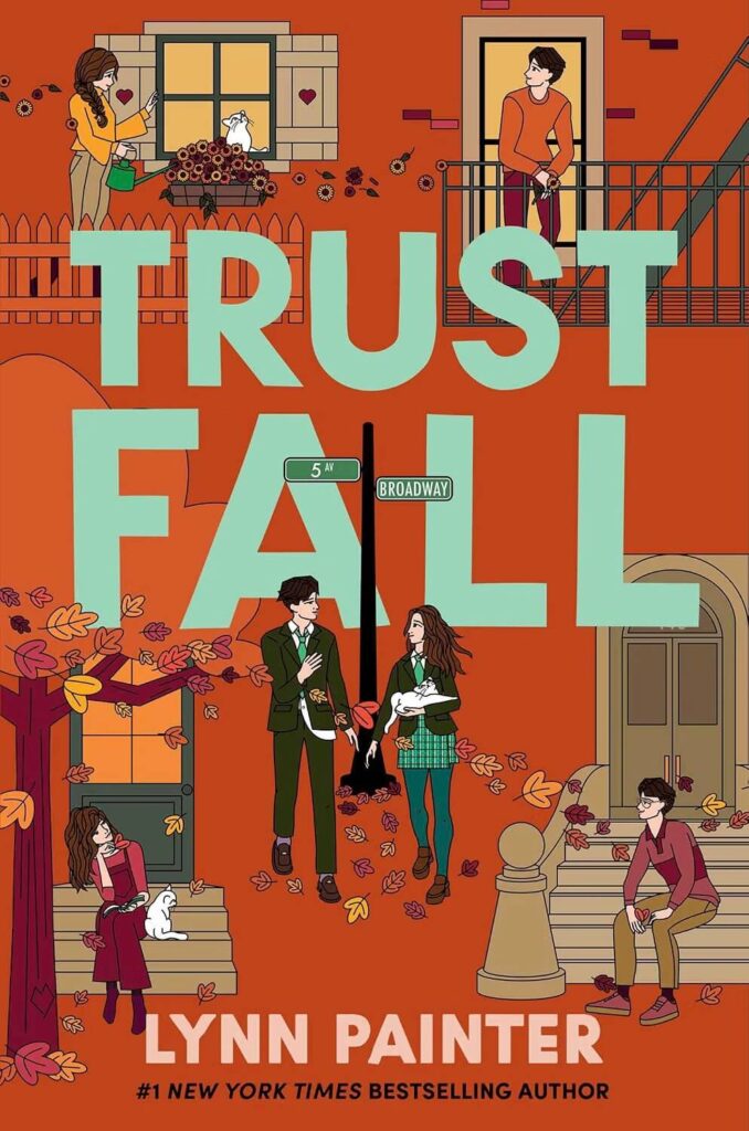 Trust Fall by Lynn Painter a YA Enemies to Lovers romance book