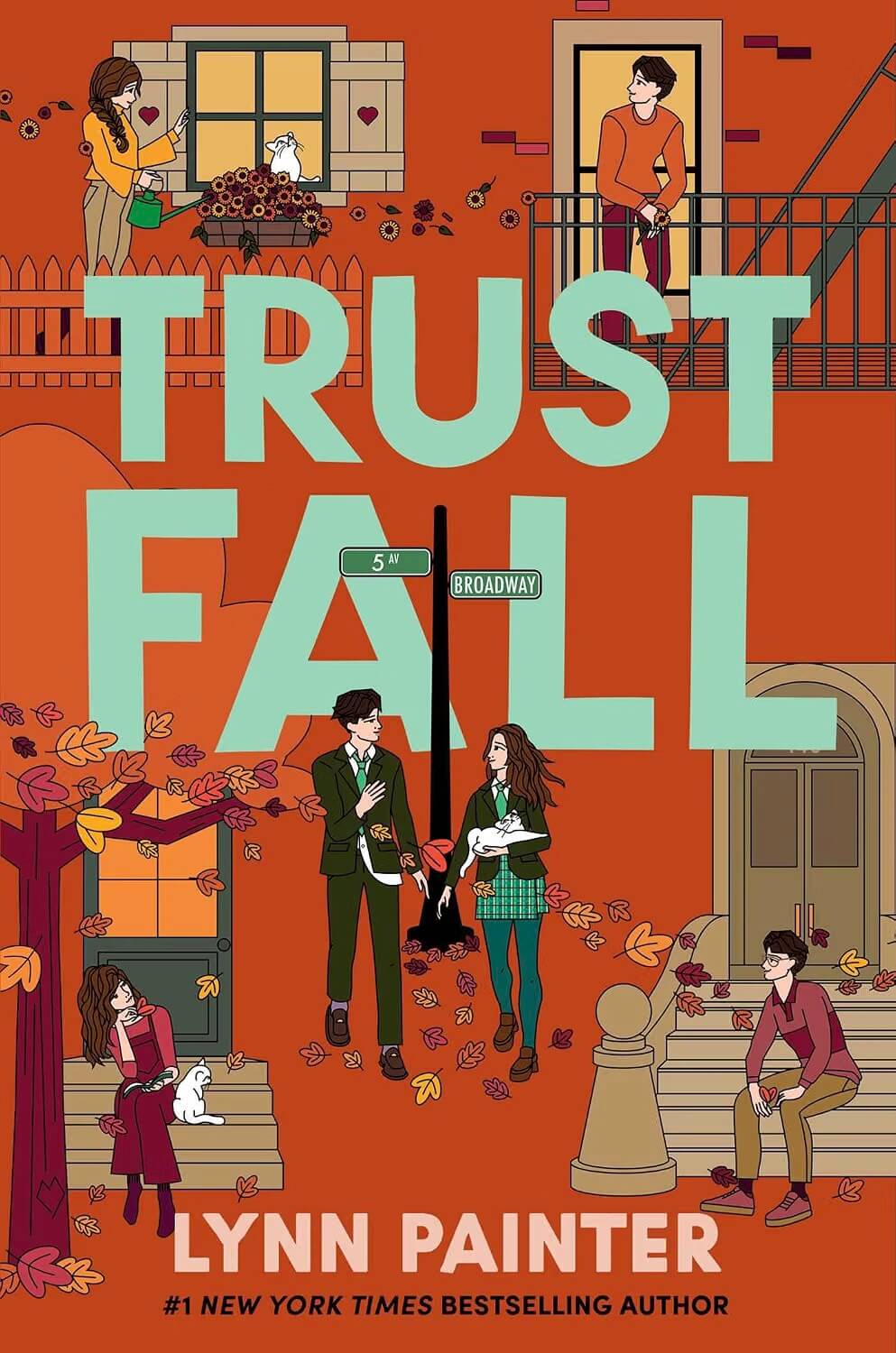 Trust Fall by Lynn Painter a YA Enemies to Lovers romance book