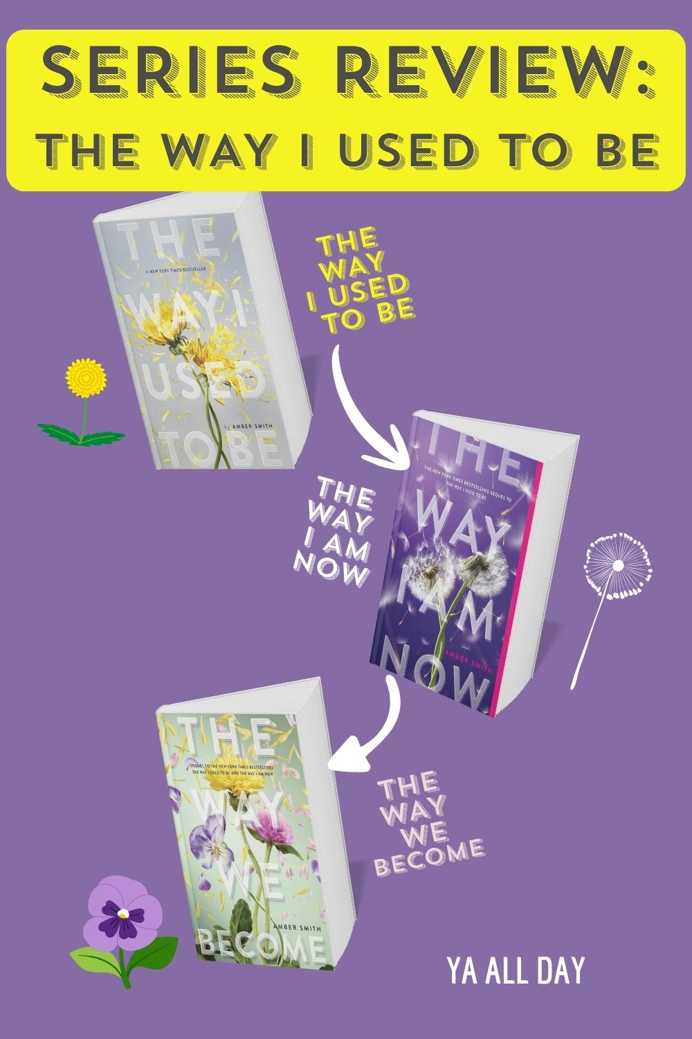 Series Review for The Way I Used to Be by Amber Smith